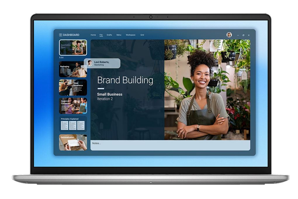 Laptop Dell 16 DC16251 - DC6C7557W1 (Core 7 150U, 16GB, 1TB, Full HD+, OfficeH24+365, Win11) Màu Bạc