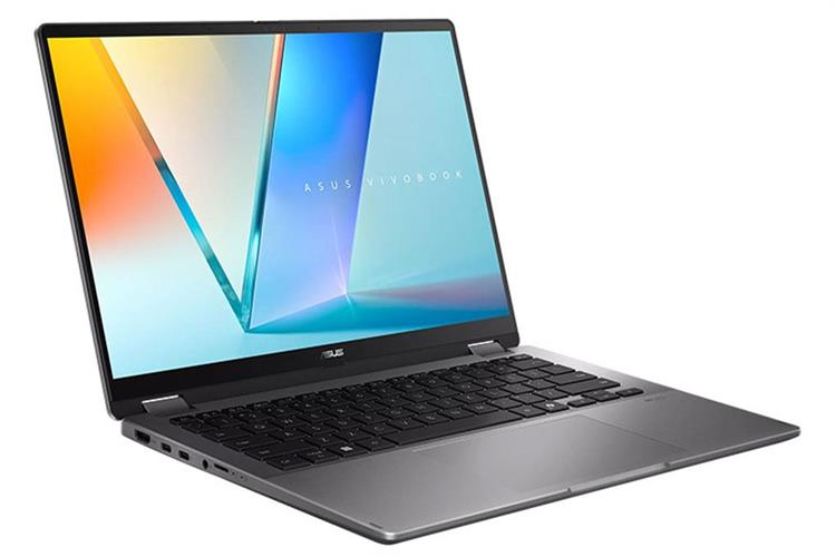 Laptop Asus Vivobook 14 Flip TP3407SA - SG349W (Ultra 5 226V, 16GB, 512GB, WUXGA OLED, Cảm ứng, Win11) Màu Xám