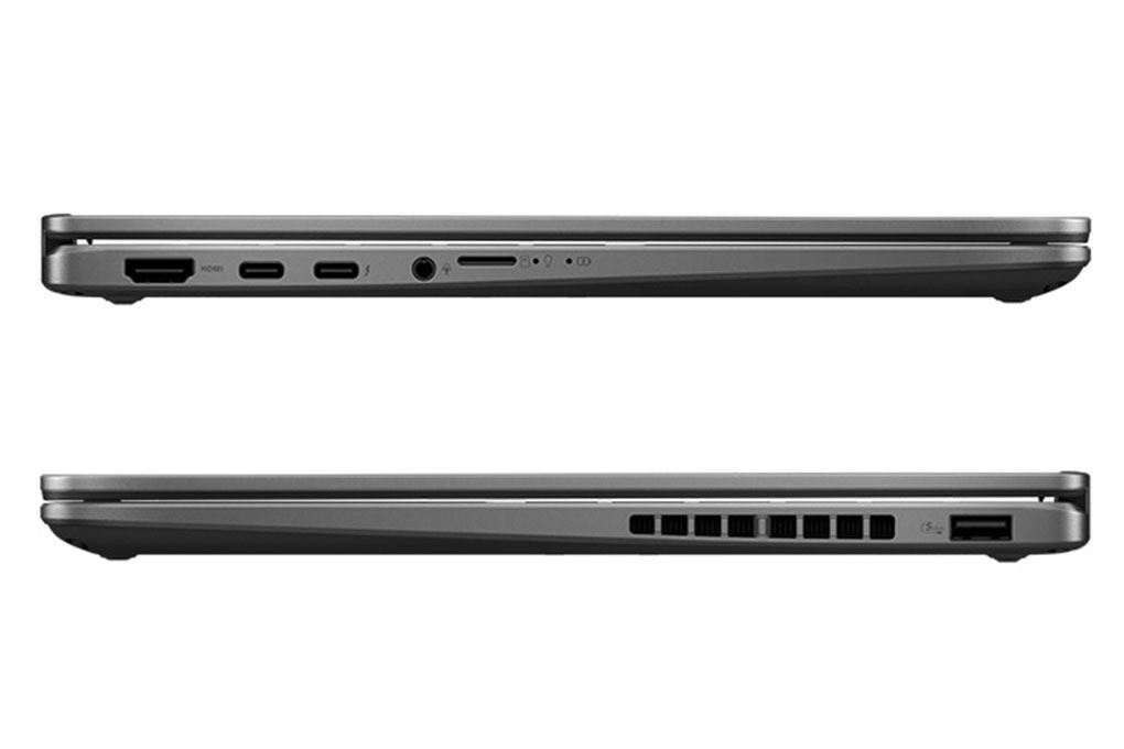 Laptop Asus Vivobook 14 Flip TP3407SA - SG349W (Ultra 5 226V, 16GB, 512GB, WUXGA OLED, Cảm ứng, Win11) Màu Xám
