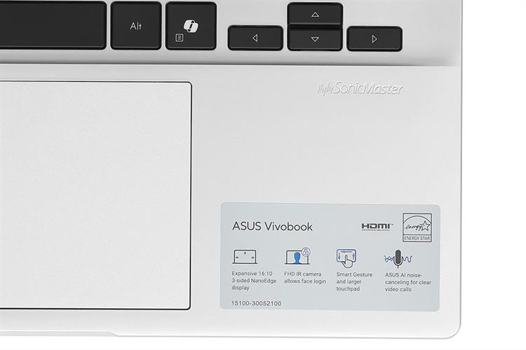 Laptop Asus Vivobook 14 X1407CA - LY008W (Ultra 5 225H, 16GB, 512GB, WUXGA, Win11) Màu Bạc