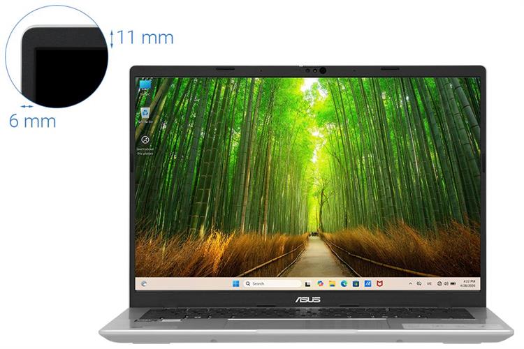 Laptop Asus Vivobook 14 X1407CA - LY008W (Ultra 5 225H, 16GB, 512GB, WUXGA, Win11) Màu Bạc