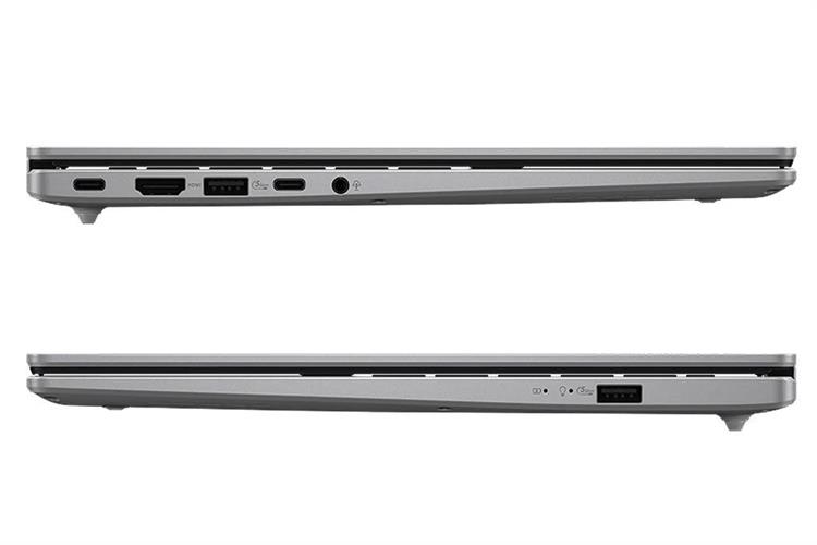 Laptop Asus Vivobook 14 X1407CA - LY008W (Ultra 5 225H, 16GB, 512GB, WUXGA, Win11) Màu Bạc