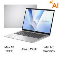 Laptop Asus Vivobook 14 X1407CA - LY008W (Ultra 5 225H, 16GB, 512GB, WUXGA, Win11)
