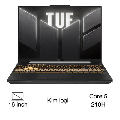Laptop Asus TUF Gaming FX607VU - RL045W (Core 5 210H, 16GB, 512GB, RTX 4050 6GB, Full HD+ 144Hz, Win11)