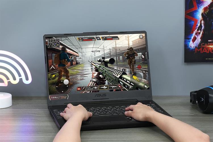 Laptop Asus TUF Gaming FA506NCQ - HN005W (R7 170, 16GB, 512GB, RTX 3050 4GB, Full HD 144Hz, Win11) Màu Đen