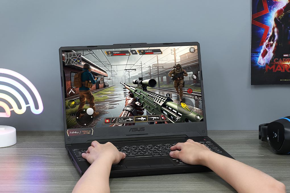 Asus TUF Gaming FA506NCQ - HN005W (R7 170, 16GB, 512GB, RTX 3050 4GB, Full HD 144Hz, Win11) - 14