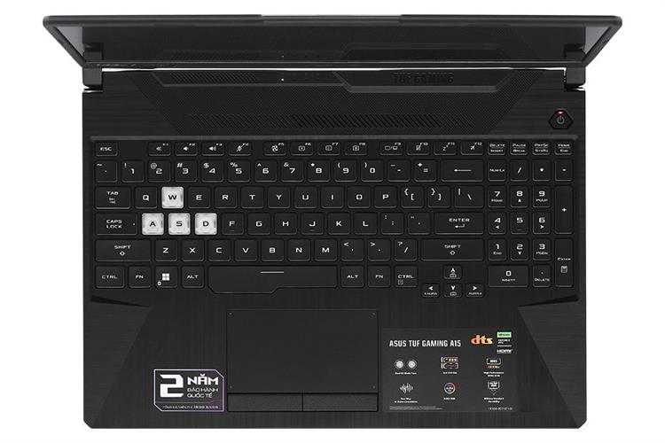 Laptop Asus TUF Gaming FA506NCQ - HN005W (R7 170, 16GB, 512GB, RTX 3050 4GB, Full HD 144Hz, Win11) Màu Đen
