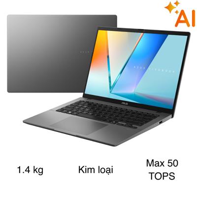 Laptop Asus Vivobook S14 M3407GA - SF030W (R7 AI 445, 16GB, 512GB, WUXGA OLED, Win11)