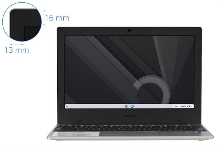 Laptop Samsung Galaxy Chromebook Go XE310XDA-KA1VN (N4500, 4GB, 32GB, HD, Win11 Pro) Màu Bạc