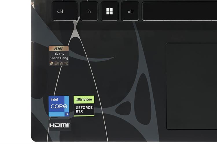 Laptop MSI Gaming Cyborg 15 B13WFKG - 658VN (i7 13620H, 16GB, 1TB, RTX 5060 8GB, Full HD 144Hz, Win11) Màu Đen