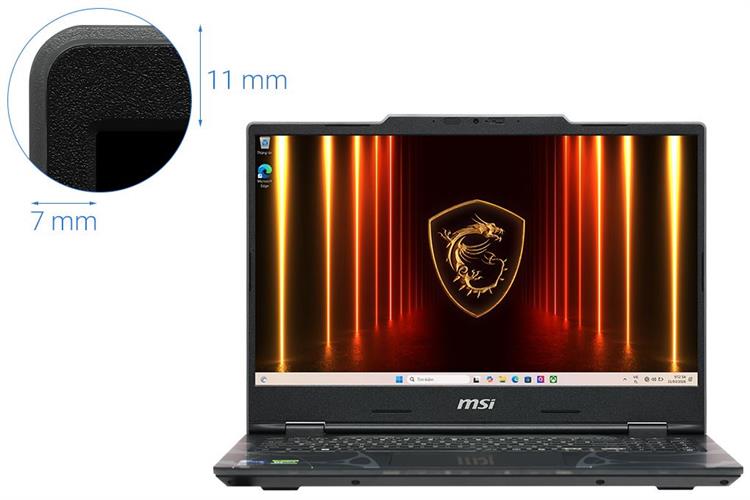 Laptop MSI Gaming Cyborg 15 B13WFKG - 658VN (i7 13620H, 16GB, 1TB, RTX 5060 8GB, Full HD 144Hz, Win11) Màu Đen