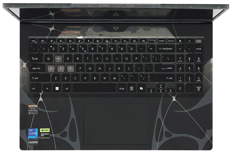 Laptop MSI Gaming Cyborg 15 B13WFKG - 658VN (i7 13620H, 16GB, 1TB, RTX 5060 8GB, Full HD 144Hz, Win11) Màu Đen