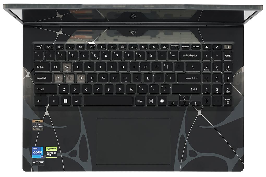 Laptop MSI Gaming Cyborg 15 B13WFKG - 658VN (i7 13620H, 16GB, 1TB, RTX 5060 8GB, Full HD 144Hz, Win11) - 4