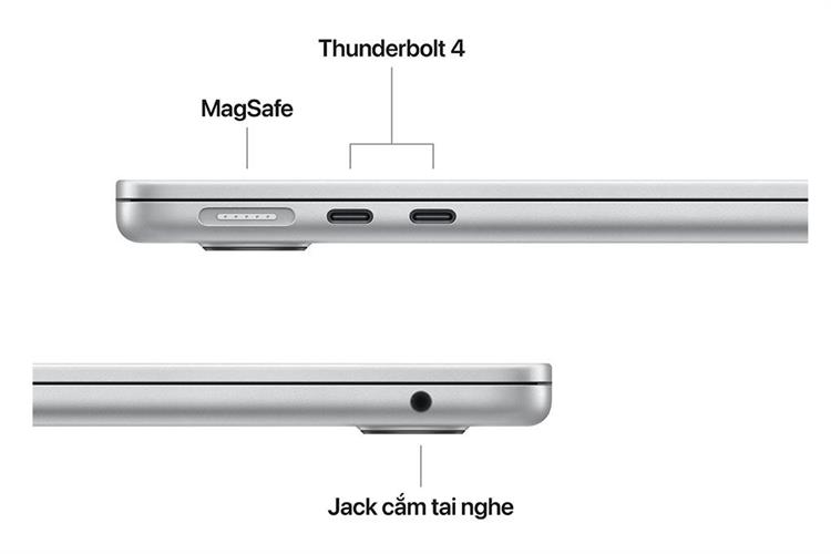 Laptop MacBook Air 13 inch M5 24GB/1TB Màu Bạc