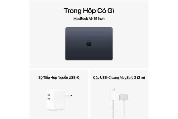 Laptop MacBook Air 15 inch M5 16GB/512GB Màu Xanh đen