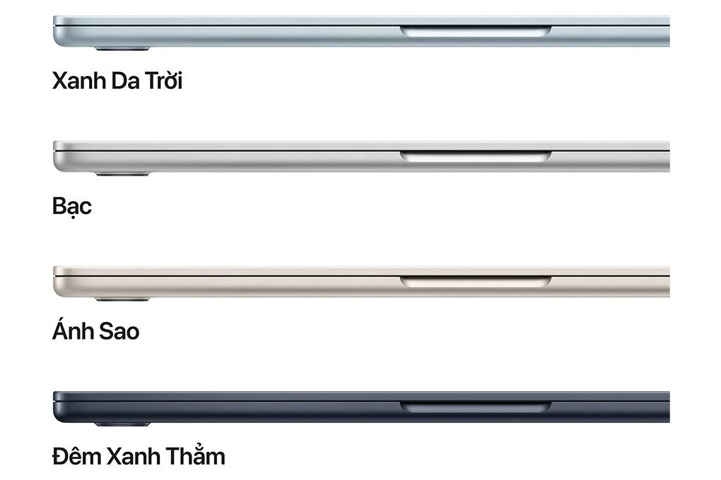 Laptop Macbook Air 13 inch M5 24GB/512GB 35W Màu Xanh da trời nhạt