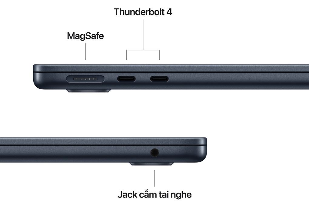 Laptop Macbook Air 13 inch M5 24GB/512GB 35W Màu Xanh đen