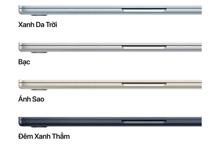 Laptop Macbook Air 13 inch M5 24GB/512GB 70W Màu Vàng