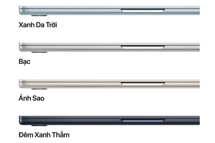 Laptop MacBook Air 13 inch M5 32GB/512GB Màu Xanh đen