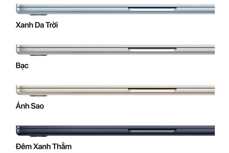 Laptop MacBook Air 13 inch M5 32GB/1TB Màu Bạc