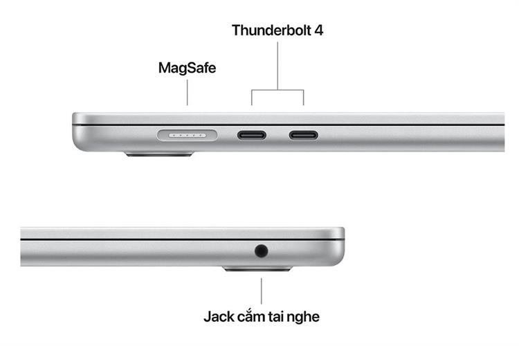 Laptop MacBook Air 15 inch M5 24GB/512GB Màu Bạc