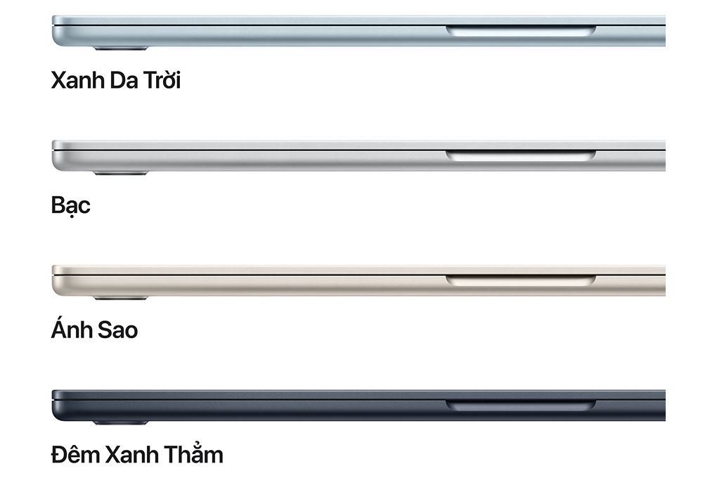 Laptop MacBook Air 15 inch M5 32GB/512GB Màu Bạc