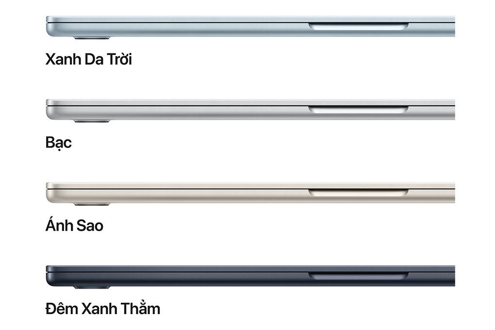 Laptop MacBook Air 15 inch M5 32GB/512GB Màu Vàng