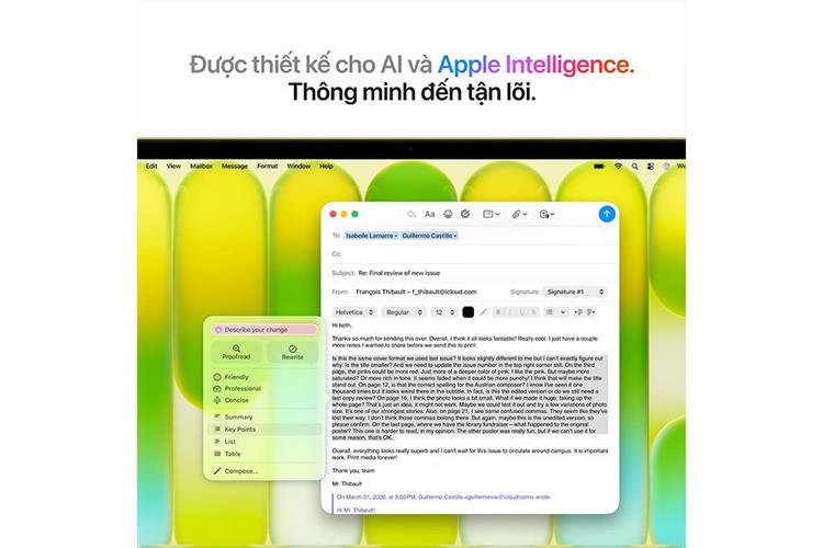 Laptop MacBook Neo 13 inch A18 Pro 8GB/256GB Màu Vàng nhạt