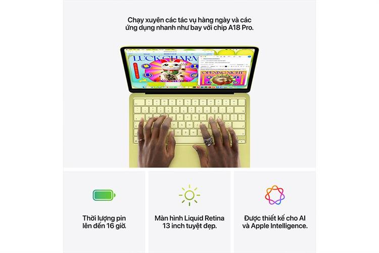 Laptop MacBook Neo 13 inch A18 Pro 8GB/256GB Màu Hồng phấn