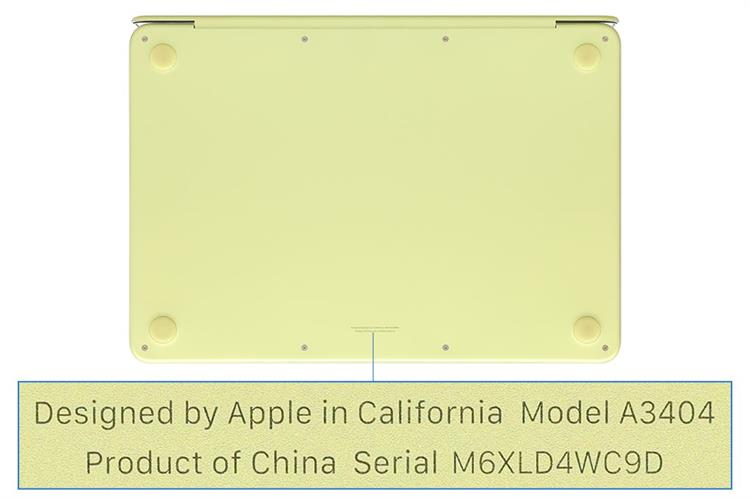 Laptop MacBook Neo 13 inch A18 Pro 8GB/256GB Màu Vàng nhạt