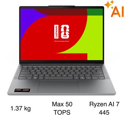 Laptop Lenovo Ideapad Slim 5 OLED 14AGP11 - 83S1003FVN (R7 445, 32GB, 512GB, WUXGA OLED, Win11)