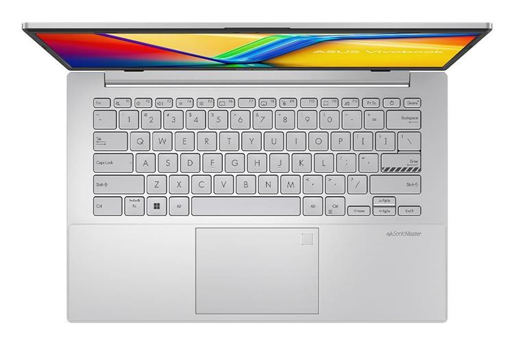 Laptop Asus VivoBook Go 14 E1404FA - EB945W (R5 40, 16GB, 512GB, Full HD, Win11) Màu Bạc