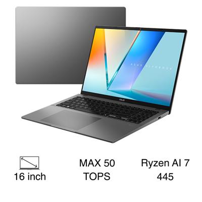 Laptop Asus Vivobook S16 M3607GA - SH034W (R7 AI 445, 16GB, 512GB, WUXGA OLED, Win11)