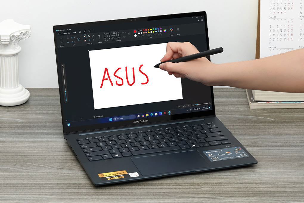 Laptop Asus Zenbook 14 UX3405CA - ST629W (Ultra 7 255H, 32GB, 512GB, 3K OLED 120Hz, Win11) Màu Xanh Dương