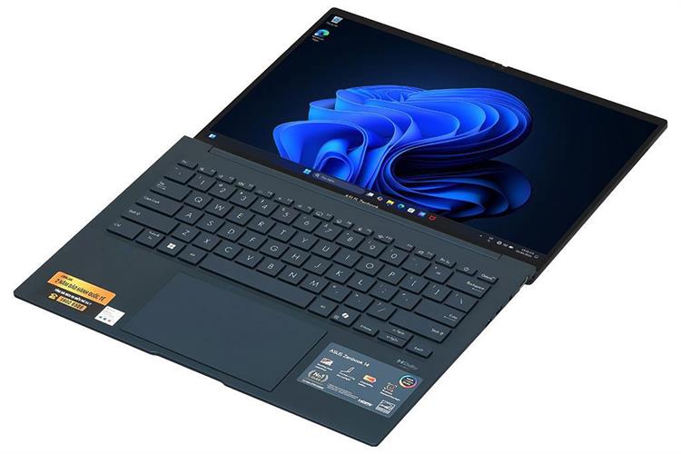 Laptop Asus Zenbook 14 UX3405CA - ST648W (Ultra 9 285H, 32GB, 1TB, 3K OLED 120Hz, Win11) Màu Xanh Dương