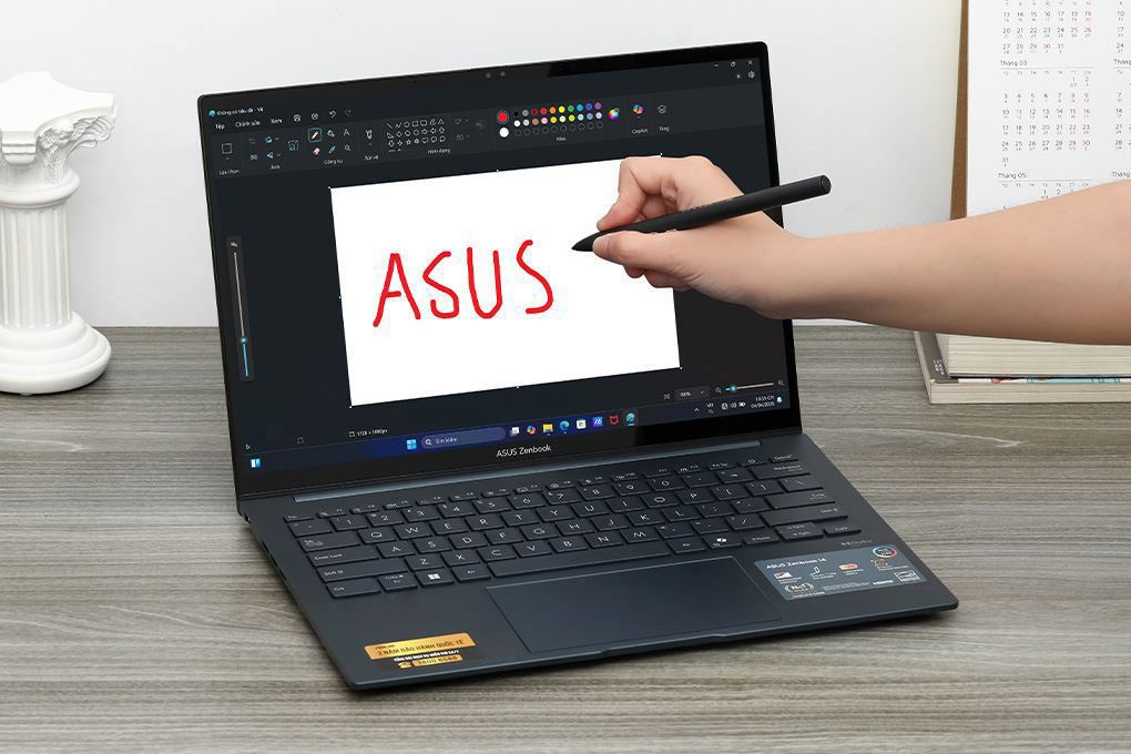 Laptop Asus Zenbook 14 UX3405CA - ST648W (Ultra 9 285H, 32GB, 1TB, 3K OLED 120Hz, Win11) Màu Xanh Dương