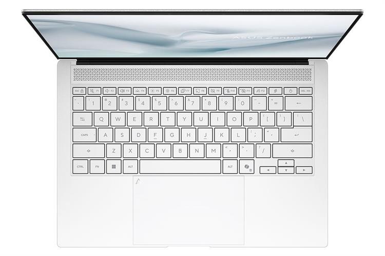 Laptop Asus Zenbook S 14 UX5406AA - SU415WS (Ultra 9 386H, 32GB, 512GB, 3K OLED 120Hz, Cảm ứng, OfficeH24+365B, Win11) Màu Trắng