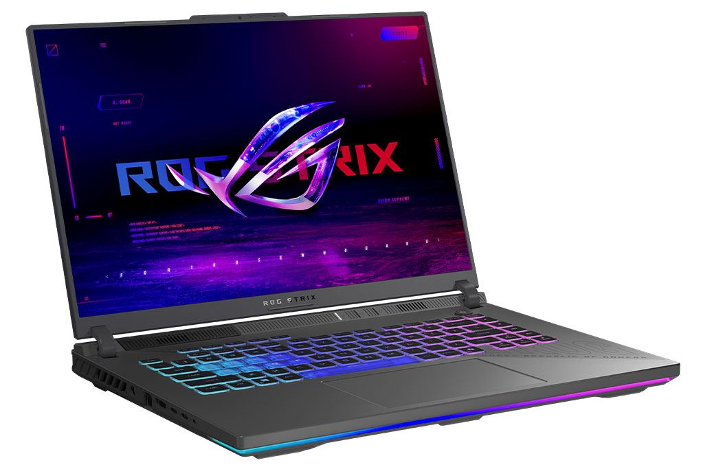 Laptop Asus Gaming ROG Strix G16 G614PH - S5101W (R9 8940HX, 16GB, 512GB, RTX 5050 8GB, WQXGA 240Hz, Win11) Màu Xám