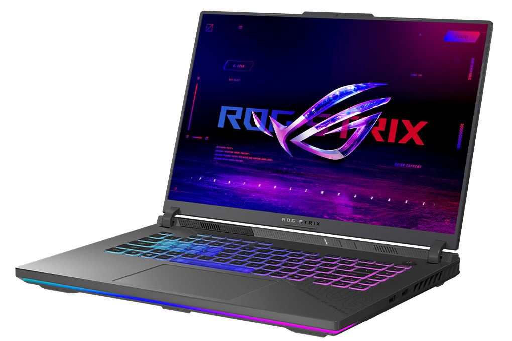 Laptop Asus Gaming ROG Strix G16 G614PH - S5101W (R9 8940HX, 16GB, 512GB, RTX 5050 8GB, WQXGA 240Hz, Win11) Màu Xám