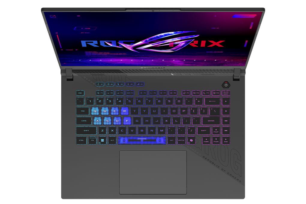 Laptop Asus Gaming ROG Strix G16 G614PH - S5101W (R9 8940HX, 16GB, 512GB, RTX 5050 8GB, WQXGA 240Hz, Win11) Màu Xám