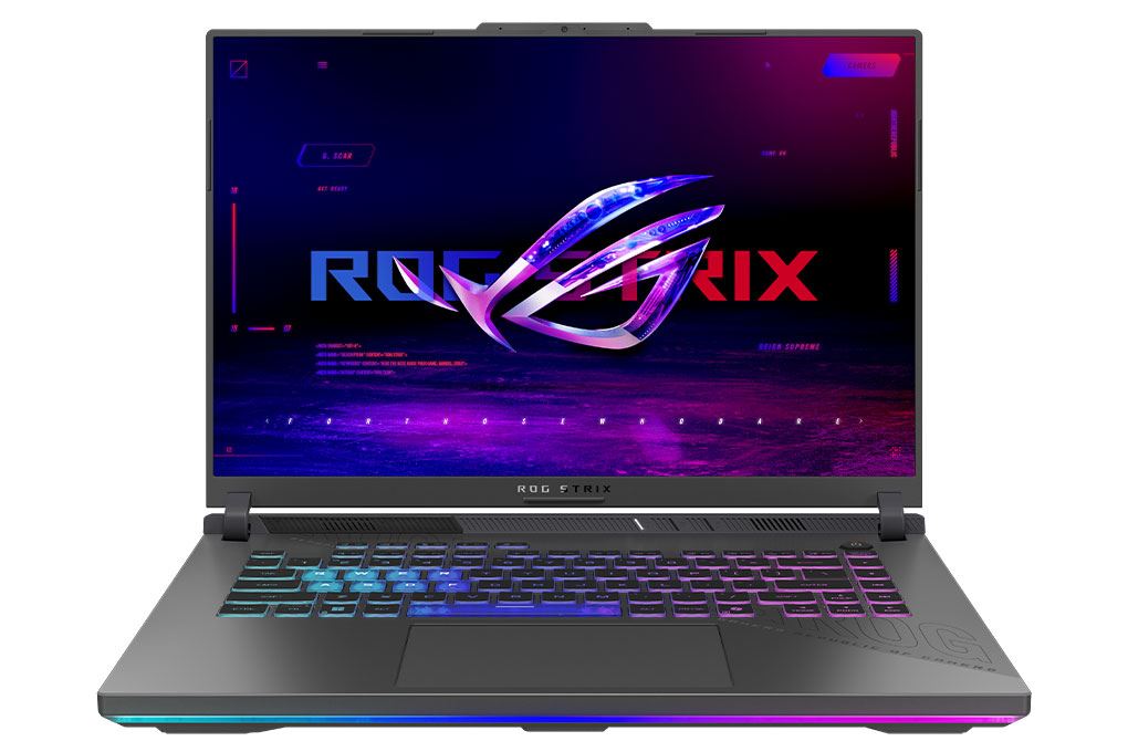Laptop Asus Gaming ROG Strix G16 G614PH - S5101W (R9 8940HX, 16GB, 512GB, RTX 5050 8GB, WQXGA 240Hz, Win11) Màu Xám