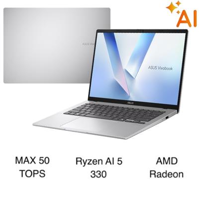 Laptop Asus Vivobook 14 M1407KA - LY849W (R5 AI 330, 16GB, 512GB, WUXGA, Win11)
