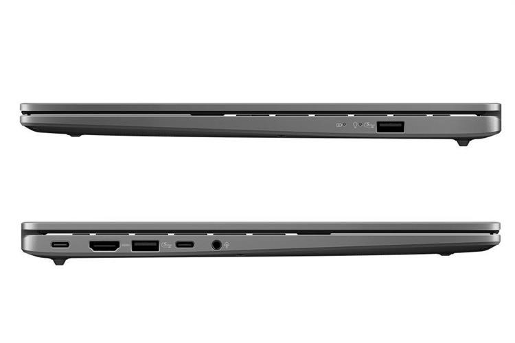 Laptop Asus Vivobook S14 S3407CA - SF913W (Ultra 5 225H, 16GB, 512GB, WUXGA OLED, Win11) Màu Xám