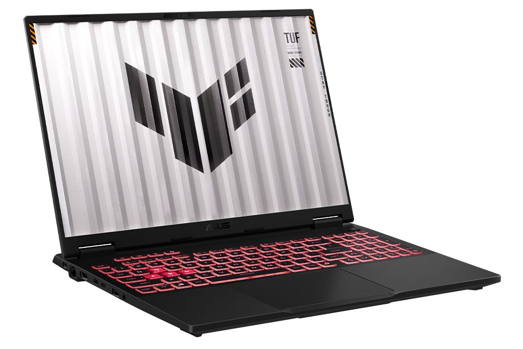 Laptop Asus TUF Gaming A16 FA608PP - RV089W (R9 8940HX, 16GB, 512GB, RTX5070 8GB, WUXGA 165Hz, Win11) Màu Xám