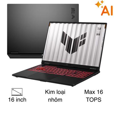 Laptop Asus TUF Gaming A16 FA608UM - RV266W (R7 260, 16GB, 512GB, RTX5060 8GB, WUXGA 165Hz, Win11)
