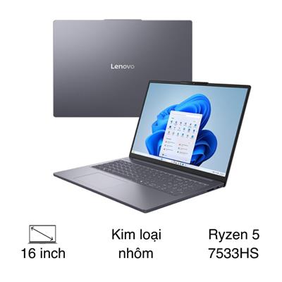 Laptop Lenovo Ideapad Slim 3 16ARP10 - 83K80016VN (R5 7533HS, 16GB, 512GB, WUXGA, Win11)