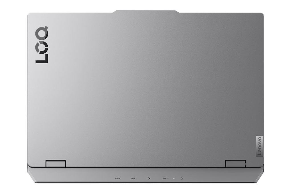 Laptop Lenovo LOQ 15IRX10 83JE01AGVN màu Luna Grey nhìn chính diện