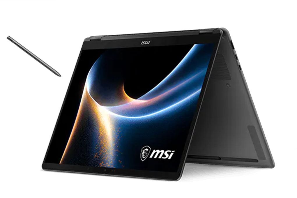 Laptop MSI Prestige 14 Flip AI+ D3MTG - 021VN (U9 386H, 32GB, 1TB, Full HD+ OLED, Cảm ứng, Win11) Màu Xám