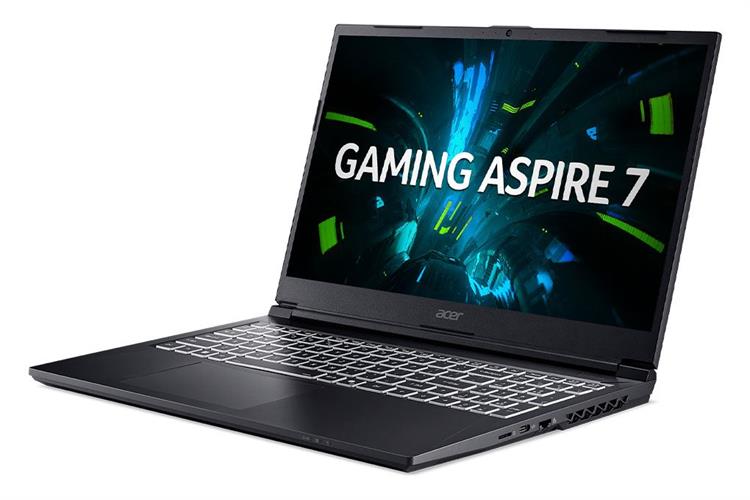 Laptop Acer Gaming Aspire 7 A715-59G-79XF - NH.QX6SV.008 (Core 7 240H, 16GB, 512GB, RTX 3050 6GB, Full HD 144Hz, Win11) Màu Đen
