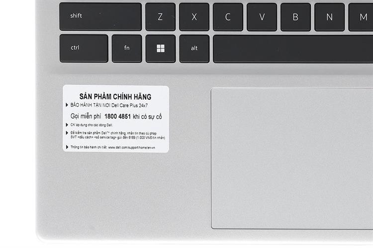 Laptop Dell 14 DC14255 - 71092477 (R7 350, 16GB, 1TB, Full HD+, OfficeHS24+365B, Win11) Màu Bạc